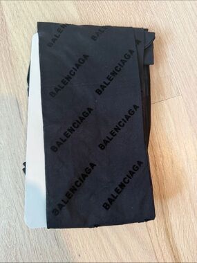 INSPIRED Black Logo Hosiery
